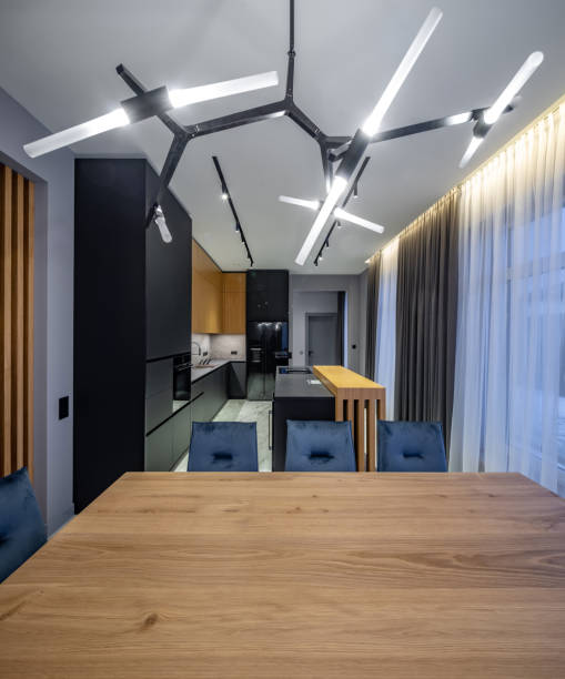 تصویر 3 از لامپ سقفی پایه دار مدرن و استاندارد